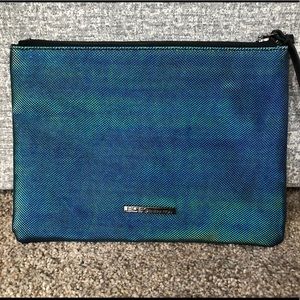 BCBGeneration iridescent clutch
